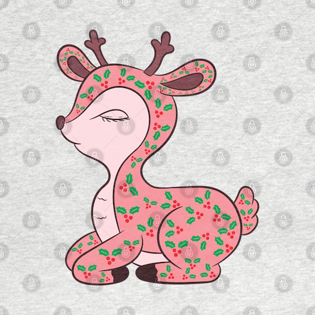 Joy in Silence Lil Reindeer by LotusBlue77